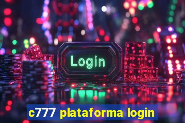 c777 plataforma login